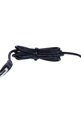 Schwarzes usb-zu-dc stromadapterkabel mit usb-a und hohlstecker für baile pochender bunny pink rampant rotator