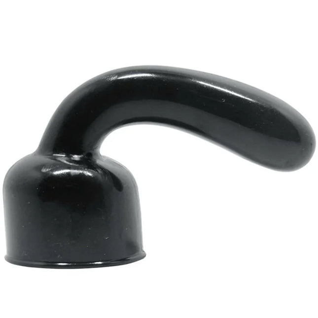 Schwarzer glänzender silikon ersatzkopf für den massager baile power head für g punkt vergnügen