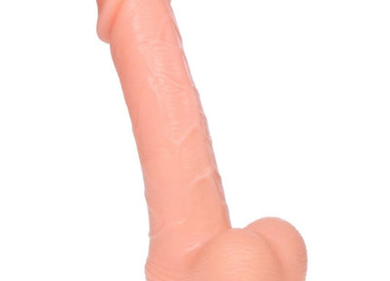 Pink silikon realistischer dildo dong mit vibrator und rotationsfunktion 20 cm mit stabilem fuß