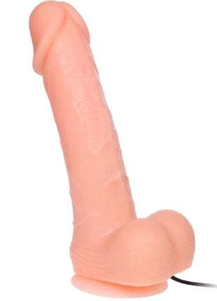 Pink silikon realistischer dildo dong mit vibrator und rotationsfunktion 20 cm mit stabilem fuß