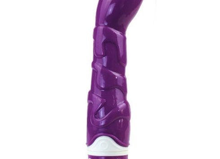 Lila silikon vibratorenstab baile realistischer hahn 10 rhythms sensation flieder mit weißen akzenten und ergonomischem design