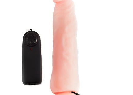 Pink silikon vibrator dildo mit schwarzer fernbedienung von baile realistischer penis liebe klon 22,3 cm