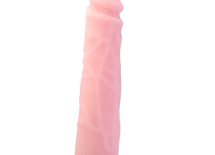 Pink silikon dildo 23 cm von BAILE mit realistischer skin touch oberfläche für ein authentisches gefühl