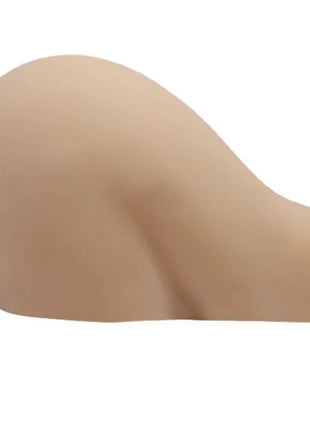 Beige silikon anal plug mit glatten, abgerundeten konturen und spitz zulaufendem ende von BAILE realistisch vagina und anus