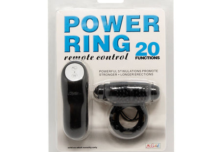 Baile schwarzer power ring mit fernbedienung in transparenter plastikverpackung 20v energiegerät