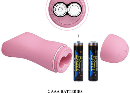 Baile romantische wellenpinzette mit vibration und elektroschock pink silikon handheld gesichtspflegegerät mit zwei lichtköpfen und abnehmbarem deckel