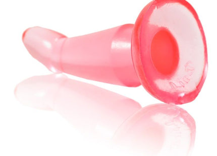 Rosa durchsichtiges silikon saugnapfgerät baile rosa anal g punkt plug für analgebrauch