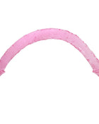 Rosa durchsichtiger silikon doppeldildo mit zwei enden baile rosa doppeldong 44,5 cm