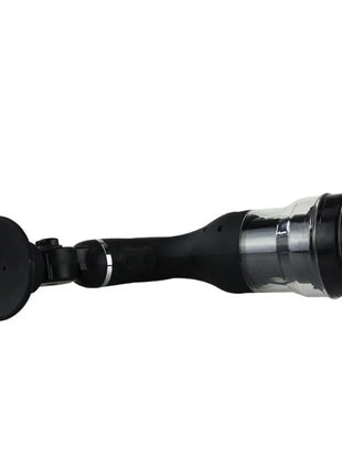 Schwarze und silberne auto-montierte taschenlampe mit saugnapf befestigung für rotation lover automatischer masturbator