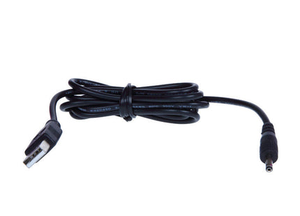 Schwarzes usb zu dc netzteil kabel mit usb-a stecker und hohlstecker für baile rotation lover automatischer masturbator