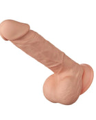 Beige silikon dildo von baile bahamut 21,8 cm mit realistischer textur und flexibler form