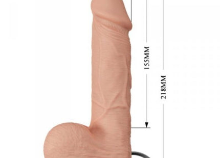 Pinkes silikon erwachsenen spielzeug mit kabel und basis 21,8 cm gesamtlänge baile schöne begegnung bahamut vibration