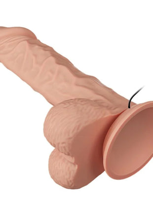 Rosa silikonvibrator mit kreisförmiger basis und kabel von baile schöne begegnung buraq vibration 24 cm