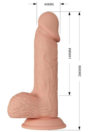Pink silikon dildo baile schöne begegnung catoblepas flexibel realistisch 20,6 cm mit detaillierter struktur und rundem grundstück