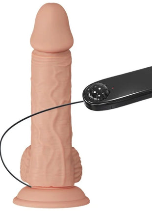 Beige silikon realistischer männlicher masturbator mit schwarzer fernbedienung baile schöne begegnung vibration catoblepas 20,6 cm natürlich