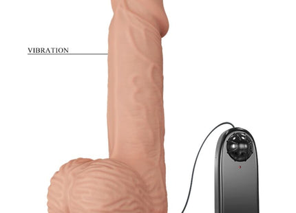 Rosa silikon vibrator mit schwarzer fernbedienung baile schöne begegnung vibration catoblepas 20,6 cm natürlich