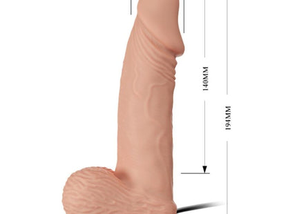 Pink silikon vibrator baile schöne begegnung zebulon vibration 19.4 cm mit realistischer textur und stabilem sockel
