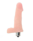 Pink silikon vibrator mit metallbasis baile slik pleasure love clone natürlicher vibrator für erwachsene