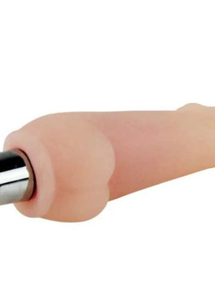 Pink silikon vibrator mit metallischer silberner spitze von baile super mini mavouvin vibrator