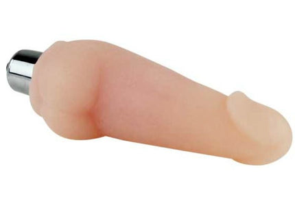 Baile super mini mavouvin vibrator rosa silikon mit metallischem silberanschluss für erwachsene