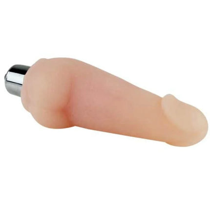 Baile super mini mavouvin vibrator rosa silikon mit metallischem silberanschluss für erwachsene