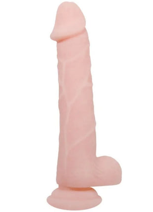 Baile super realistischer dildo 22 cm pink silikon mit strukturierter oberfläche und abgerundetem sockel