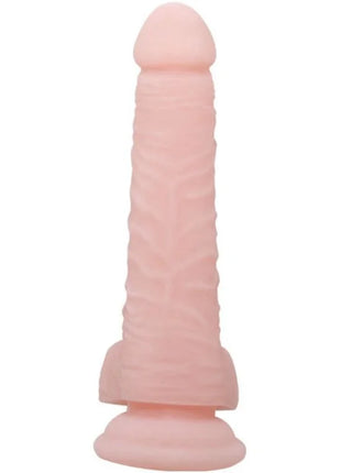 Pink silikon dildo mit texturierten rippen und breitem grundflansch baile super realistischer natürlicher dildo 18,8 cm