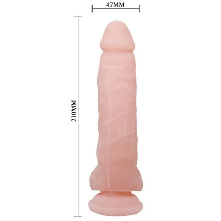 Baile super realistischer natürlicher dildo aus pinkem silikon 210 mm hoch und 47 mm breit