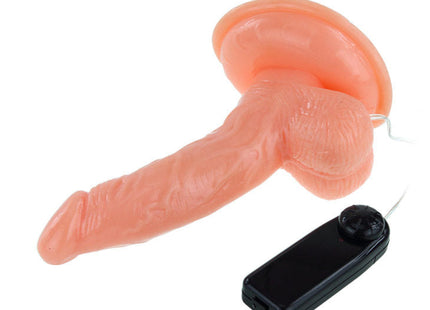 Pink silikon realistischer penis dildos mit schwarzer fernbedienung von baile super rota