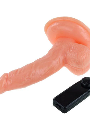 Pink silikon realistischer penis dildos mit schwarzer fernbedienung von baile super rota
