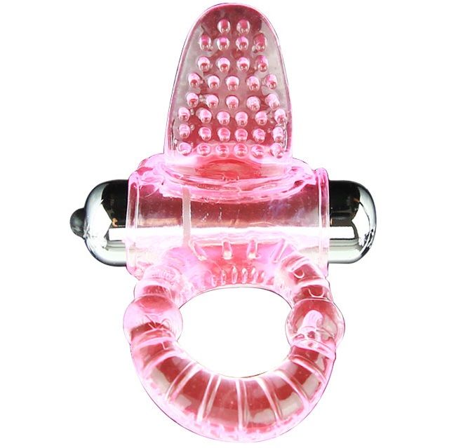 Baile sweet abs 10 rhythms rosa vibrierender silikonring mit strukturierter kuppel und metallischem batteriefach