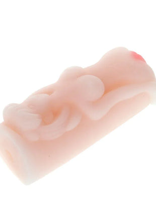 Rosa silikon mini masturbator mit glatter glänzender oberfläche und detailliertem sculpt design von baile