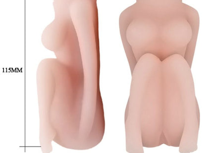 Rosa silikon mini masturbator in form einer sitzenden weiblichen figur von BAILE versuchung leidenschaft lady