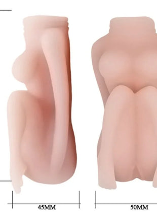 Rosa silikon mini masturbator in form einer sitzenden weiblichen figur von BAILE versuchung leidenschaft lady