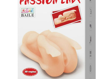 Peachfarbener realistischer silikon mini masturbator mit 3d vaginaldesign und hautähnlicher textur von baile