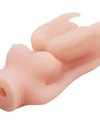 Pink silikon analplug mit rundem ergonomischem design und mittellöchern basis von baile versuchung leidenschaft