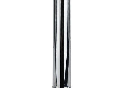 Baile vibrator der ein fliegendes metall herstellt mit einem chrom glänzenden vibrierenden stab und schwarzer strukturierter basis