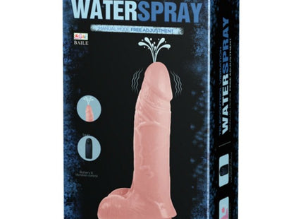 Rosa tpr wassersprayspielzeug mit manuellem modus und freier einstellmöglichekeit von baile