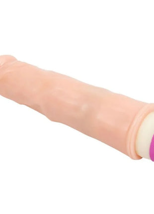 Pink silikon vibrator mit hellem pinkem deckel 21 5 cm von BAILE wellen des vergnügens anfänger