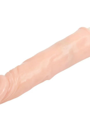 Pink silikon vibrator mit lila und weißem verschluss 21,5 cm von baile für anfänger
