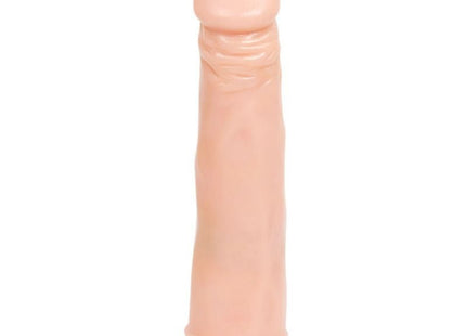 Rosafarbener silikon dildo mit lila und weißem sockel baile wellen des vergnügens vibrator 21,5 cm anfänger