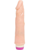 Pink silikon dildo mit lila und weißem grund, 21,5 cm, baile wellen des vergnügens vibrator anfänger