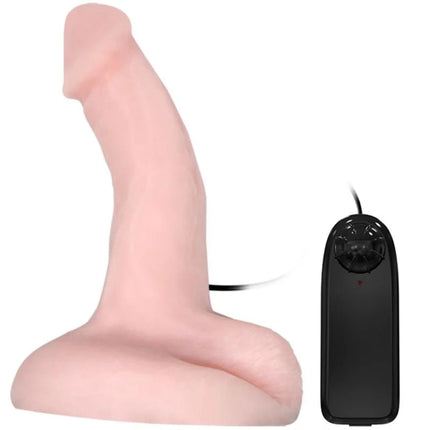 Pink silikon dildo mit baile fernbedienung und willkürlichen vibrations- und rotationsfunktionen