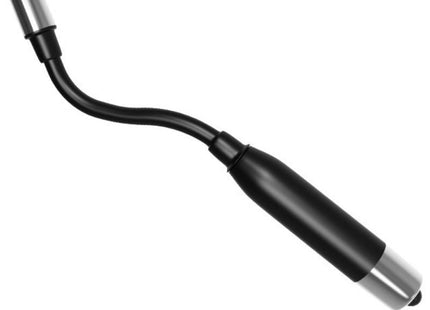 Baile zauberer zauberstabschstimulator mit vibration in schwarz und silber mit flexiblem led design und biegsamem griff
