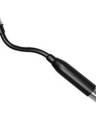 Baile zauberer zauberstabschstimulator mit vibration in schwarz und silber mit flexiblem led design und biegsamem griff