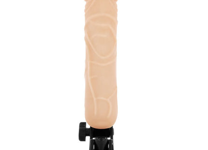 BASECOCK - REALISTISCHER VIBRATOR MIT FERNBEDIENUNG NATÜRLICHER 20 CM -O- 4 CM - NATURAL