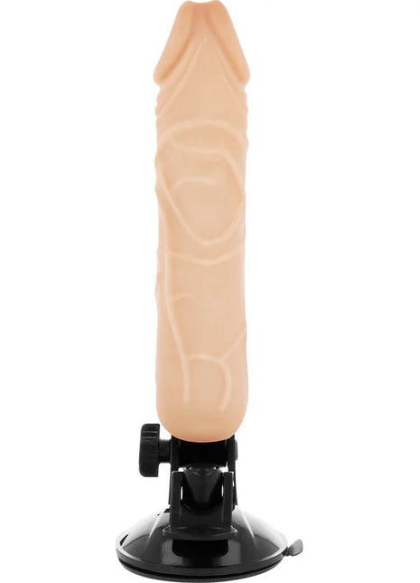 BASECOCK - REALISTISCHER VIBRATOR MIT FERNBEDIENUNG NATÜRLICHER 20 CM -O- 4 CM - NATURAL