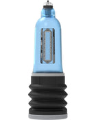 Blauer transparenter plastikwasserpumpe we-vibe mate x3 mit schwarzen und grauen akzenten bathmate hydromax 7 wide boy x30 blau
