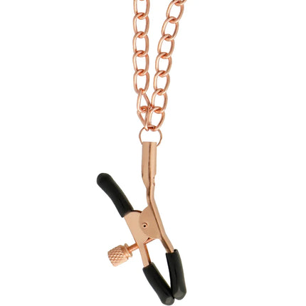 BEGME - BLACK EDITION HALSBAND MIT NIPPELKLEMMEN - Halskette