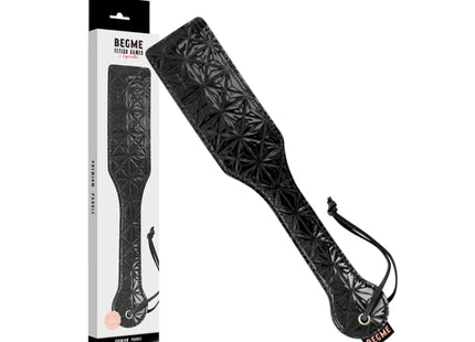 BEGME - BLACK EDITION PADDEL AUS VEGANEM LEDER
